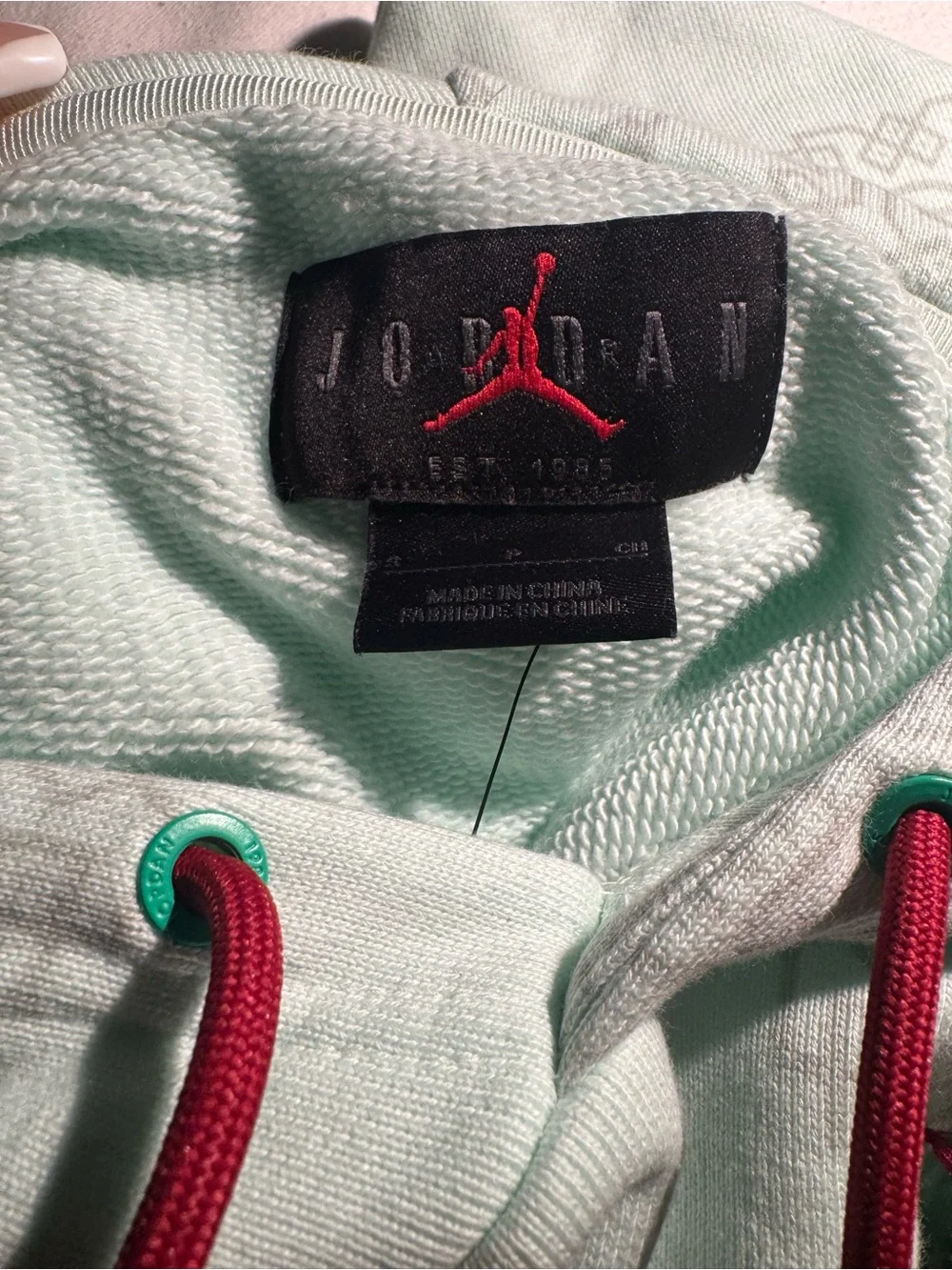 100% Authentis Jordan X CLOT Jade Fleece Hoodie